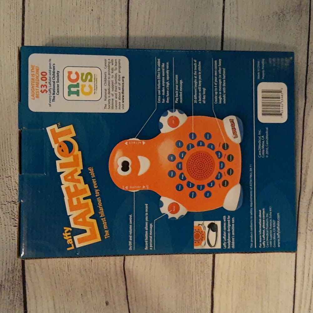 Voice Sound Recorder Electronic Interactive Novelty Toy Laffy Laffalot OPEN BOX - Picture 4 of 12